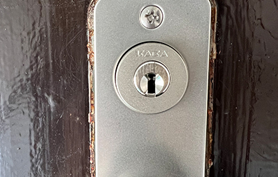 玄関のMIWAの鍵をディンプルキーに交換